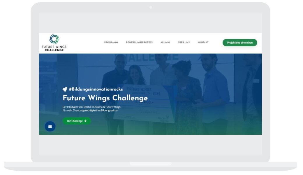 Future Wings Challenge Website